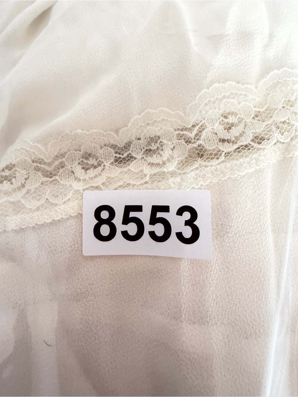 Reformation White Surrey Crepe Button Up Shirt Midi Dress Size 0 - 8553 - Picture 14 of 14